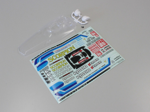 京商　SCB001　　クリアボディセット(スコーピオン2014)