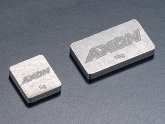 AXON　PG-WT-010　TUNGSTEN WEIGHT 10g(11mm x 19.7mm x 2.5t)
