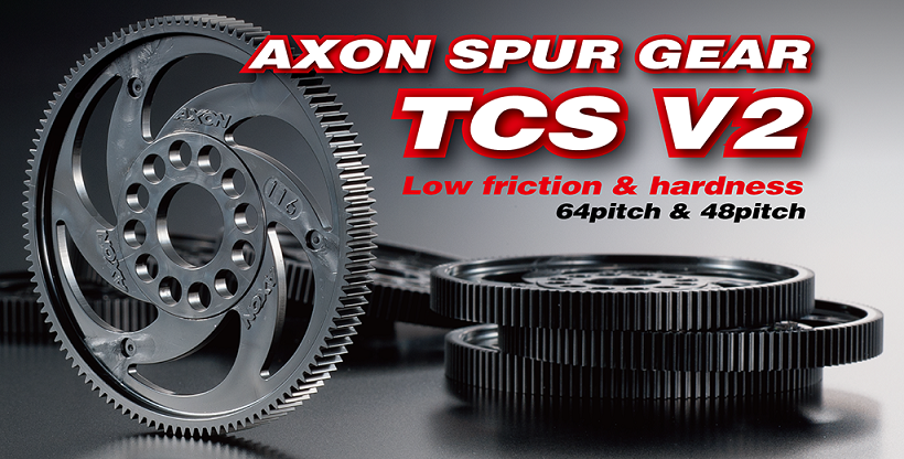 AXON　GS-T4B-080　　AXON SPUR GEAR TCS V2 48P 80T