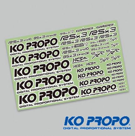 KO PROPO　近藤科学　79067 KOデカール （ブラック)