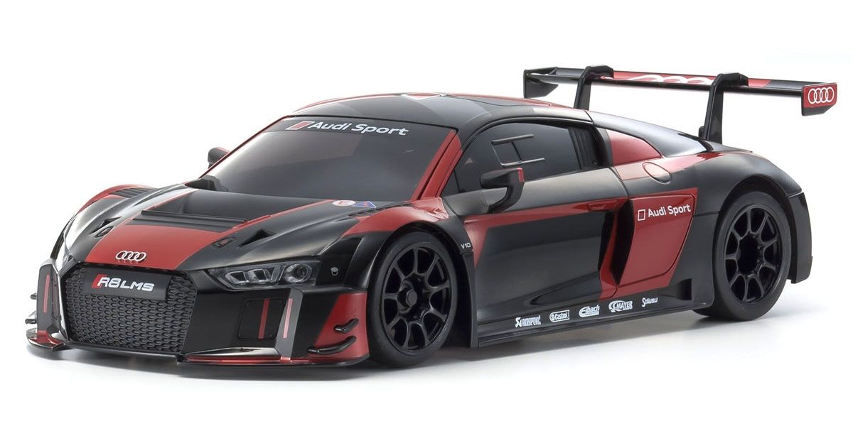 京商 ミニッツRWD Audi R8 LMS 2016 “Black/Red” レディセット【取寄せ