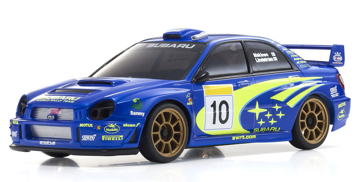 B)京商 ミニッツAWD スバル インプレッサ WRC 2002 レディセット ...