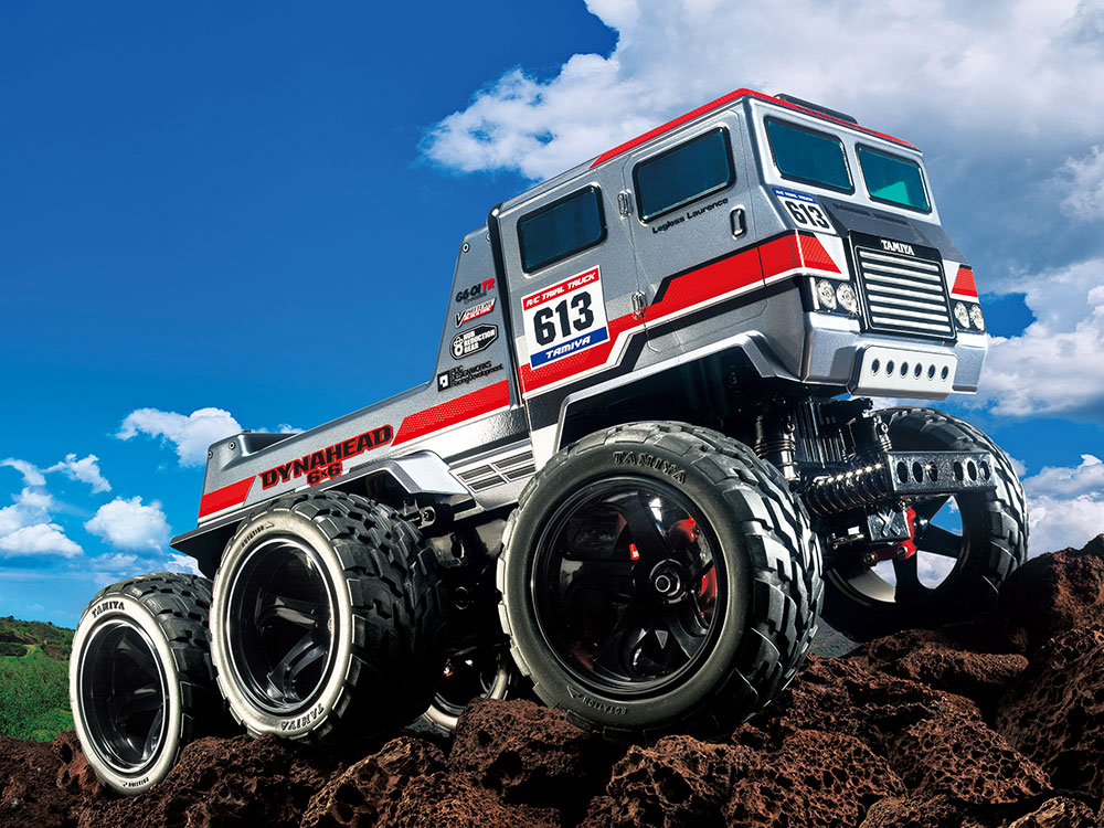 タミヤ 1／18 ダイナヘッド6x6(G6-01TRシャーシ)組立キット