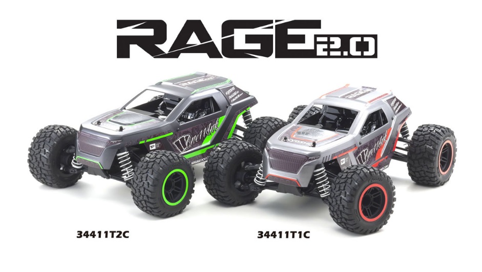 京商 34411T1C 1/10 EP4WD FZ02L-BT レイジ2.0カラーT1 R/S