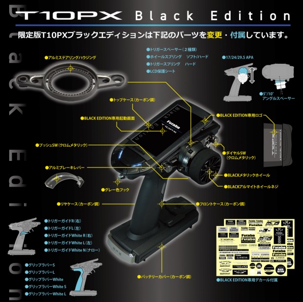 FUTABA T10PX ブラックエディション 2024限定商品