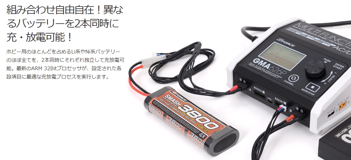 G-FORCE G0327 GMA626P AC/DC 充電器 [4580416433273+] - 17,424円 