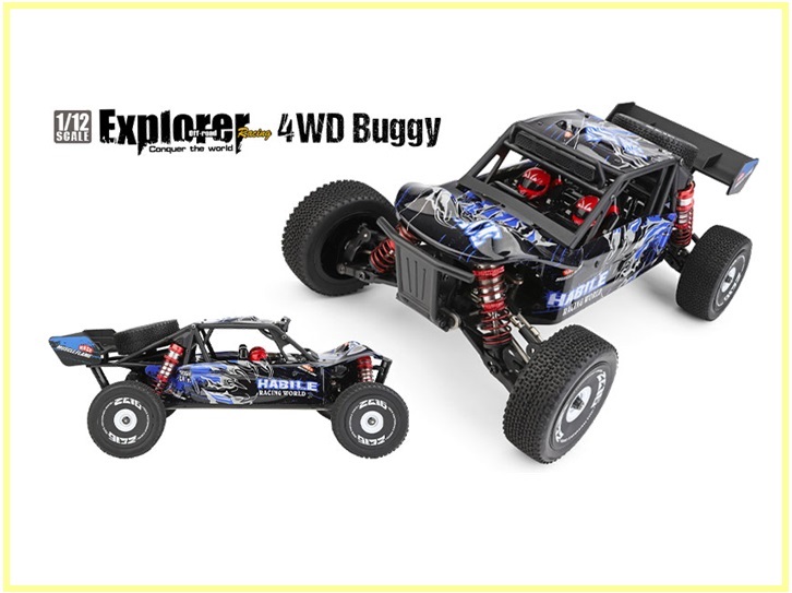 ハイテック(WL-Toys) 124018 1/12スケールRC エクスプローラー 4WD 