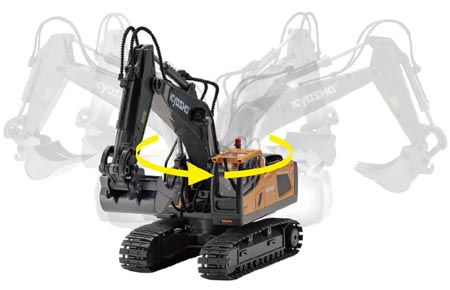 京商EGG TS025 リアルパワーショベル R/C [トイラジコン
