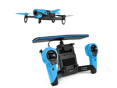 [限定!]Parrot　PF725141　Bebop Drone（ビバップドローン） スカイコントローラーセット（ブルー）