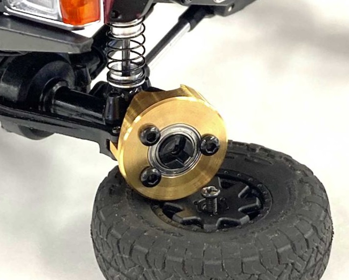 京商 MXW005 メタルフロントハブセット(ミニッツ4×4用