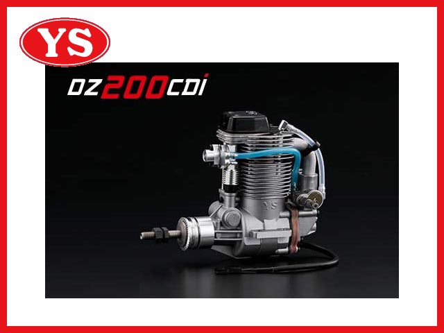 YS　DZ200Scdi-M　4サイクルグローエンジン (マウント付)　(お取り寄せ)