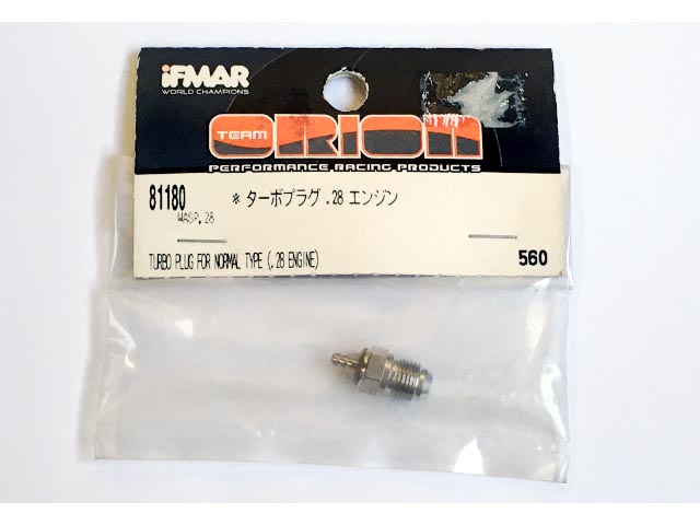 ORION　81180　　ターボプラグ .28エンジン　[処分特価]