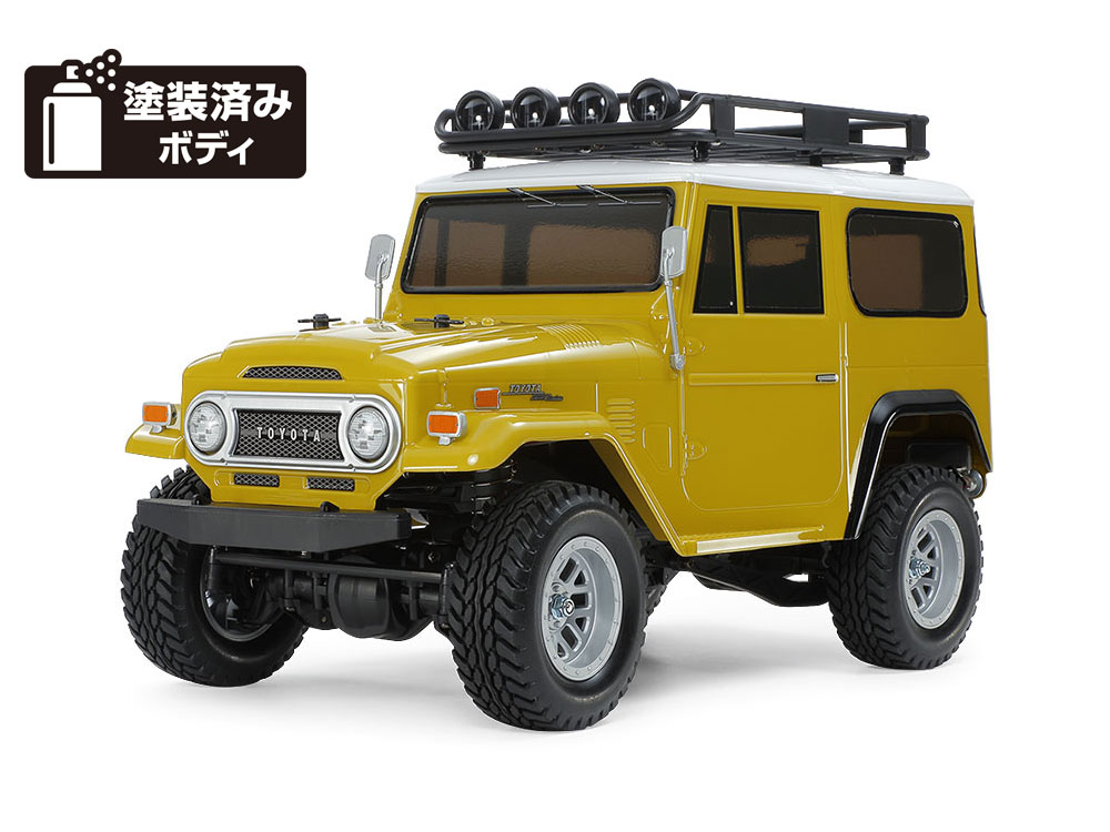 タミヤ　トヨタ ランドクルーザー 40 塗装済イエローボディ (CC-02) 組立キット