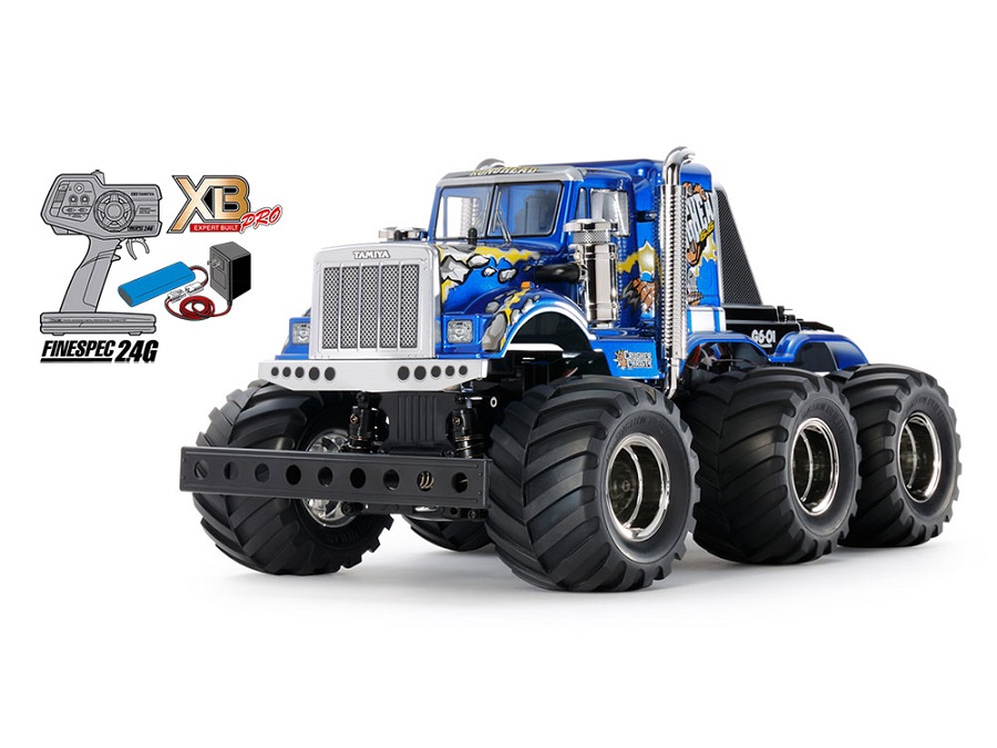 タミヤ　1/18　XB　コングヘッド6x6(G6-01シャーシ)　TBLE04S仕様