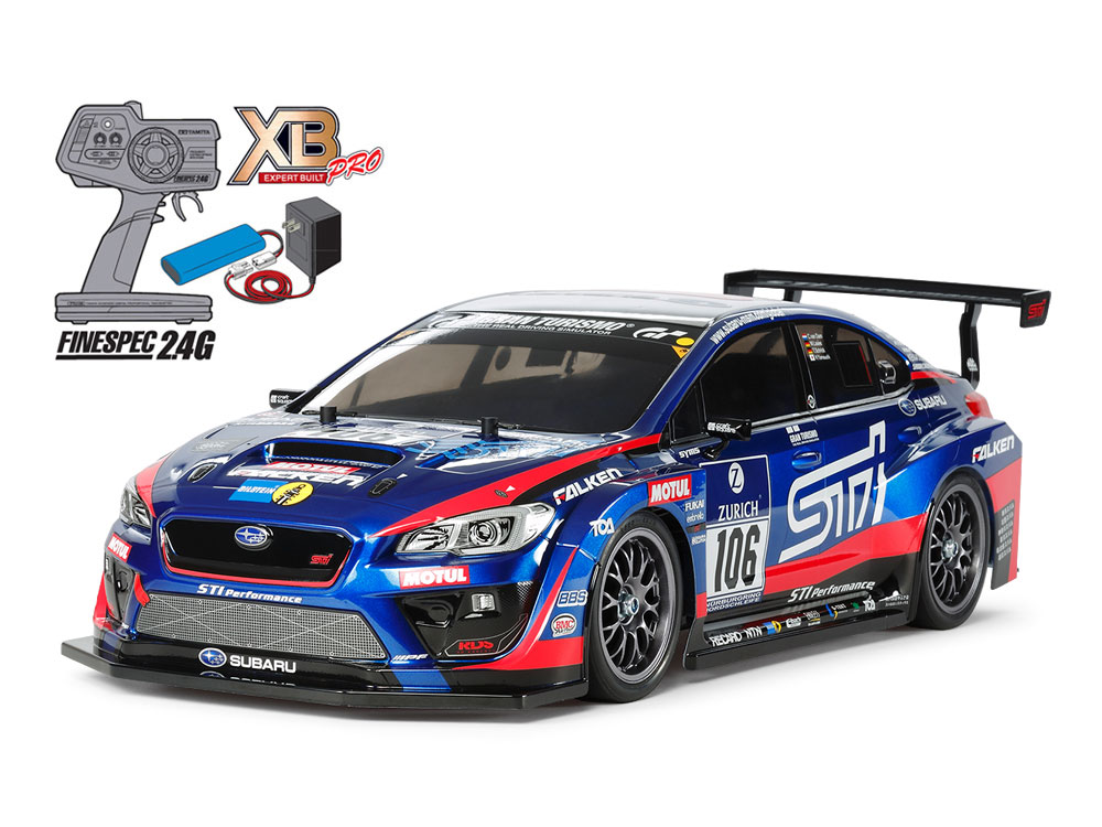 タミヤ XB　SUBARU WRX STI NBRチャレンジ(TT-02シャーシ)　TBLE04S仕様