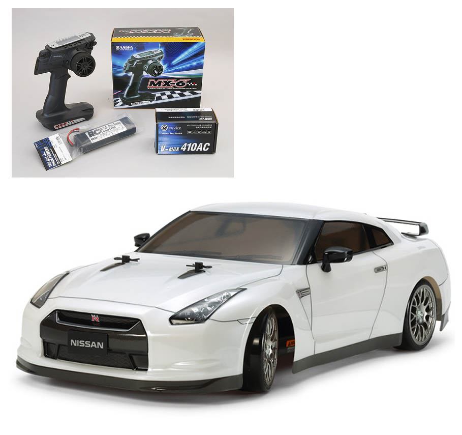 タミヤ 1/140 NISSAN　GT-R(TT-02D)ドリフトスペック　オリジナルフルセット