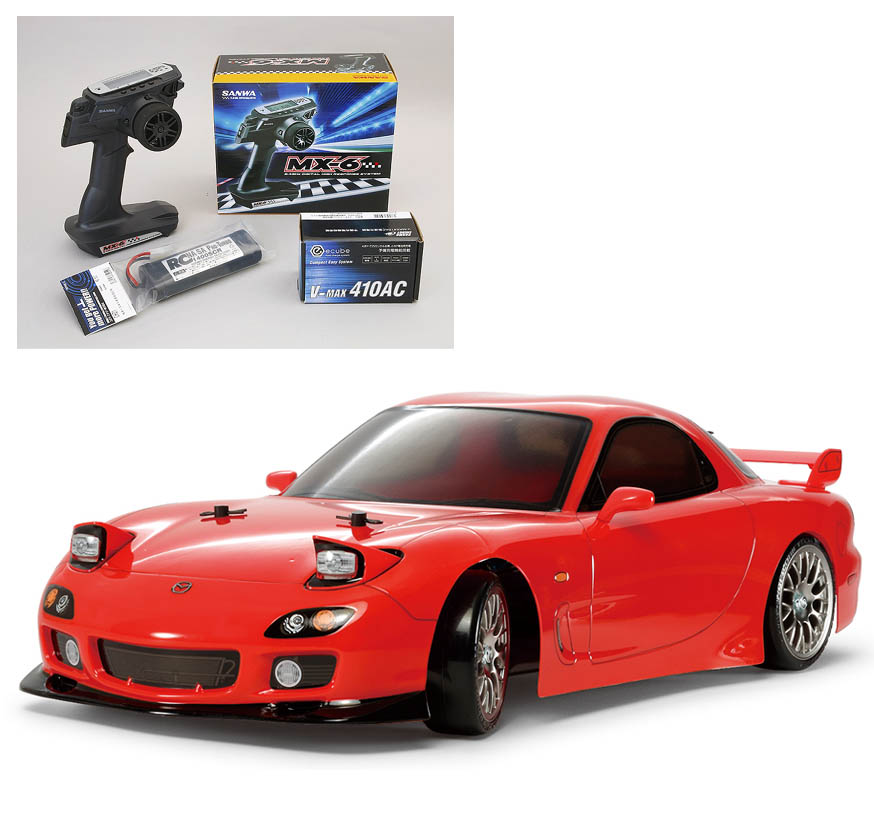 マツダrx-7  完成ボディセット　rc限定