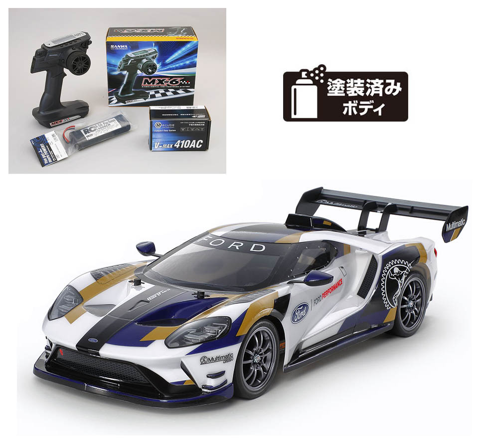 タミヤ 2020 フォード GT mk.2(TT-02シャーシ)オリジナルフルセット