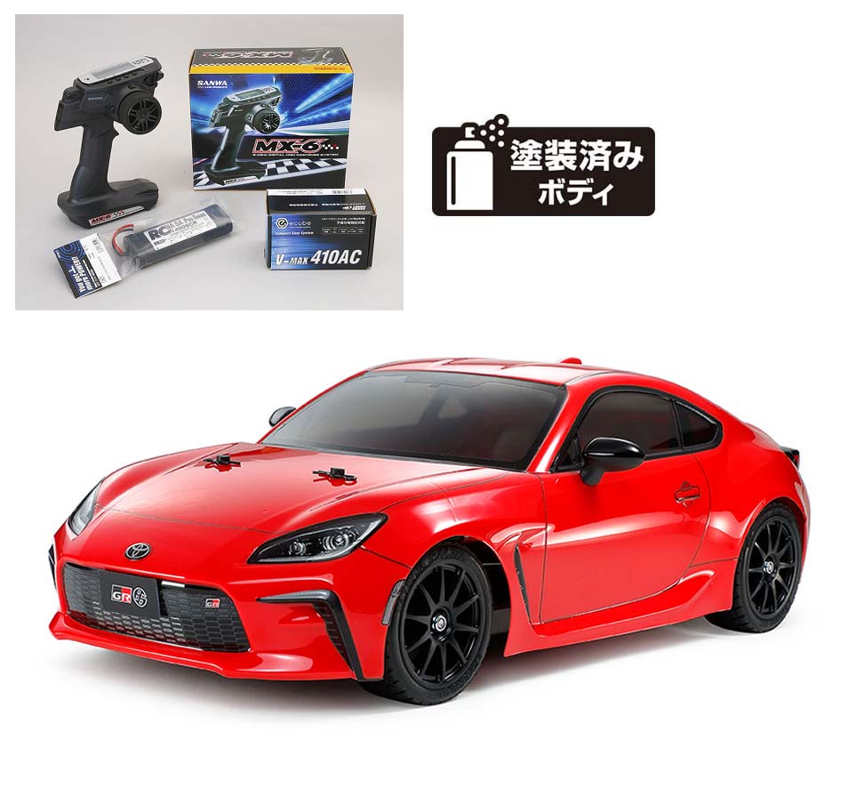 タミヤ 1/10RC トヨタ GR 86 (TT-02シャーシ) オリジナルフルセット ...