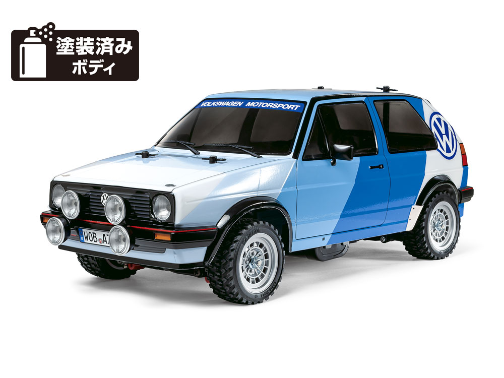 タミヤ　フォルクスワーゲン ゴルフII GTI 16V ラリー(MF-01X)組立キット