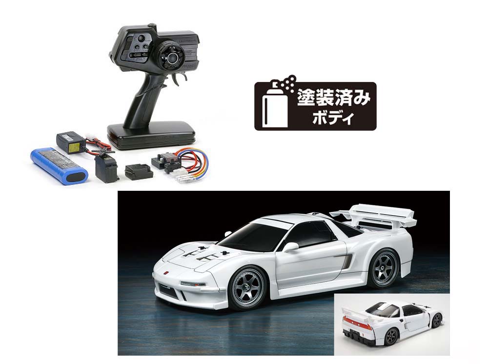 【6月発売】タミヤ　1998 Honda NSX RACING(TT-02)組立キット+ファインスペック電動RCドライブセット