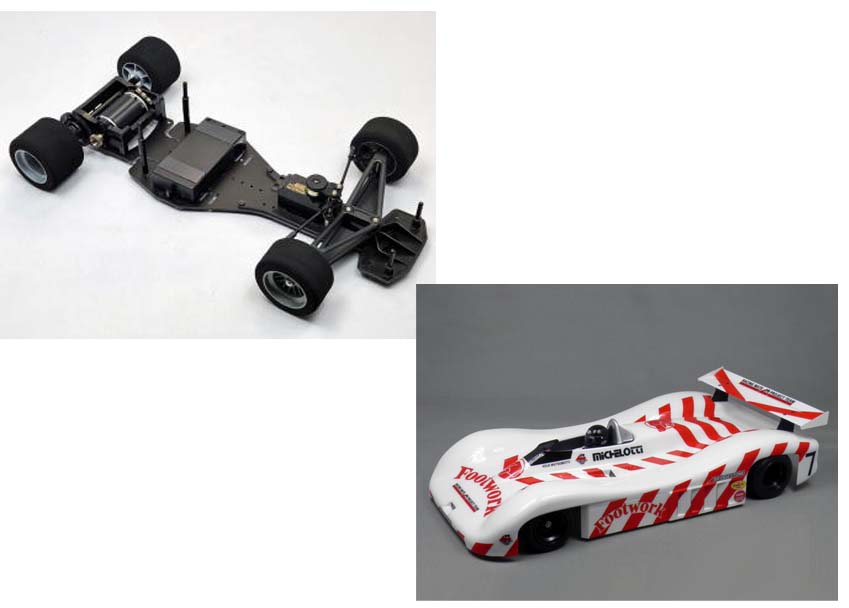TRG　1/10 2WD EPカー　FP2S キット(MCS4ボディ付)