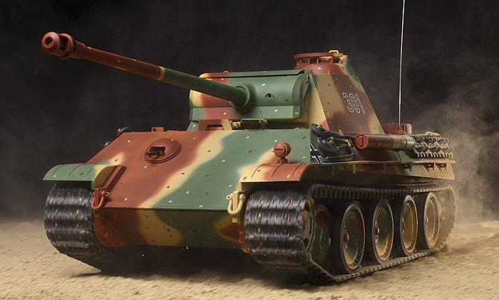 【取寄せ】RCT 1/16 ドイツ V号戦車 パンサーG型 フルオペレーションセット