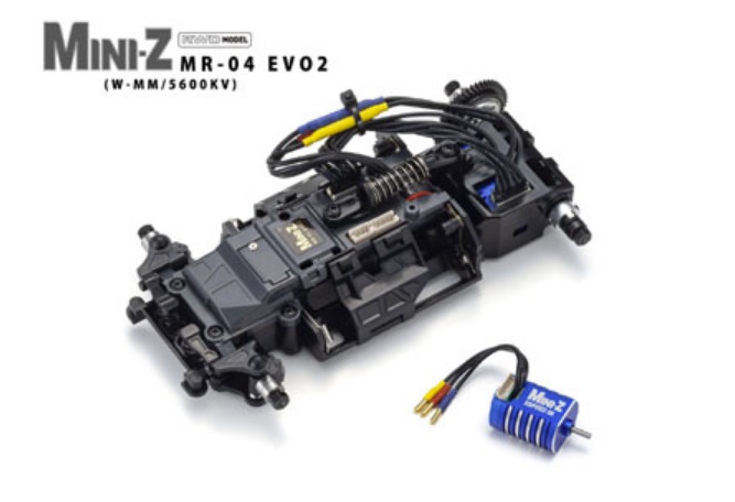 ((京商 32891 MR-04EVO2 (W-MM/5600KV) シャシーセット