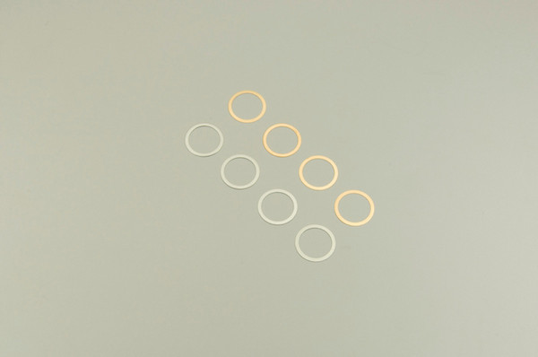 京商　96646　　12×15mmシムセット（0.1厚／0.2厚／各4pcs）