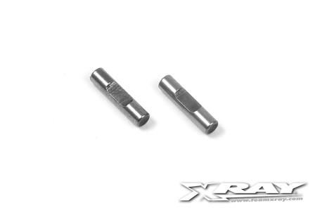 XRAY　305393#　　ECSドライブシャフトピン【2pcs/2x8.5mm/Dカット】