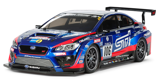 タミヤ　TAMIYA WRX STI NBRチャレンジ　スペアボディ　塗装済