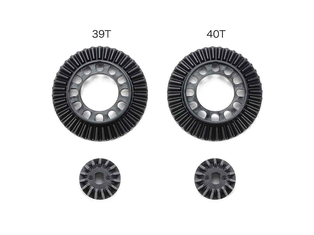 (B)タミヤ　SP1704　XV-02/TT-02 ダイレクトカップ用リングギヤ(39T、40Tセット)