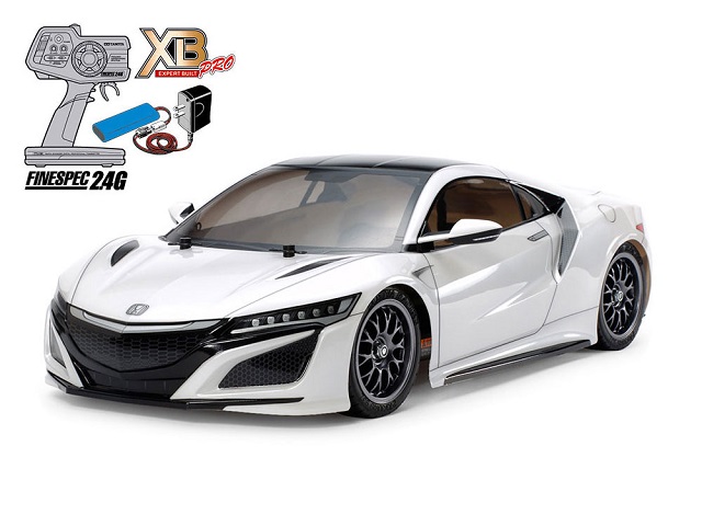 タミヤ　57899　1/10 XB NSX（TT-02シャーシ） 2.4G TBLE04S仕様