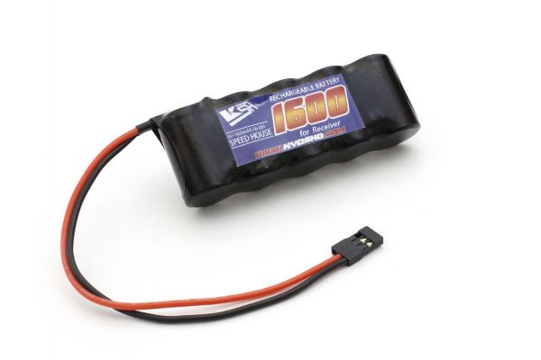 京商　SPEED HOUSE Ni-MH（ニッケル水素）バッテリー 6V-1600mAh RX用（受信機用）/ストレート型