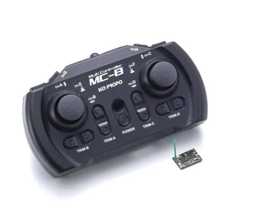 ((数量限定価格) 京商82013　KO PRPPO MC-8送信機(ミニッツEVOレシーバー付)