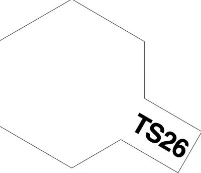 タミヤ　85026　　タミヤ　プラスチック用スプレー　TS26　ピュアホワイト