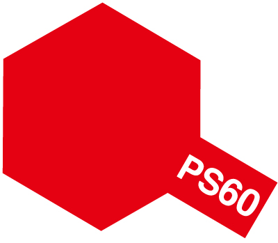 タミヤ　PS-60 ブライトマイカレッド