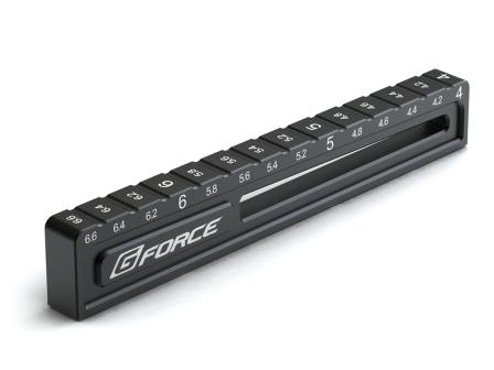 G FORCE　G0115　　Droop Gauge 4.0 to 6.6mm（Black）