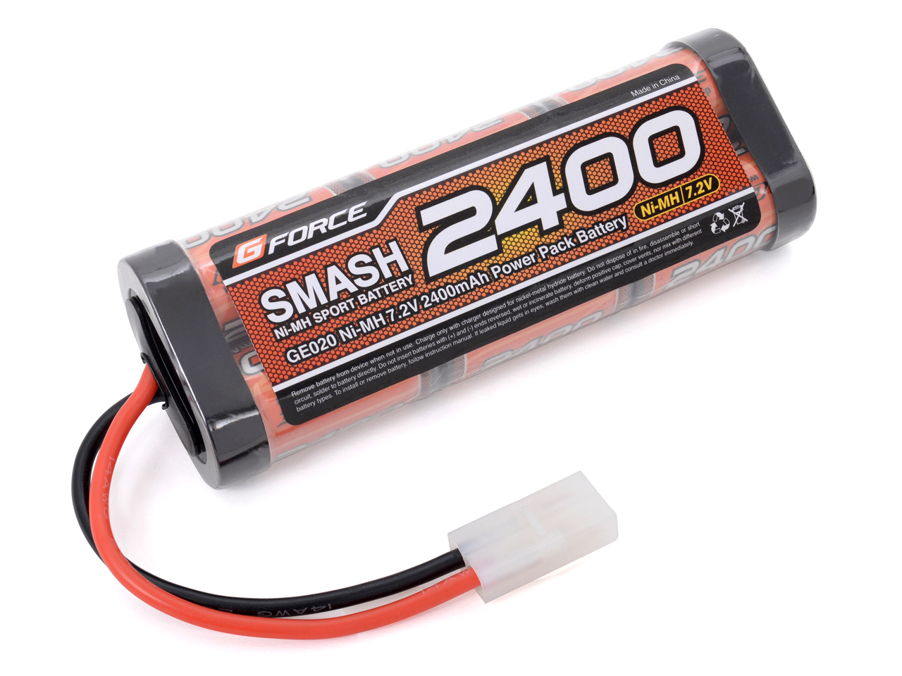 G FORCE　GE020　　SMASH NiMH 7.2V 2400mAh　バッテリー