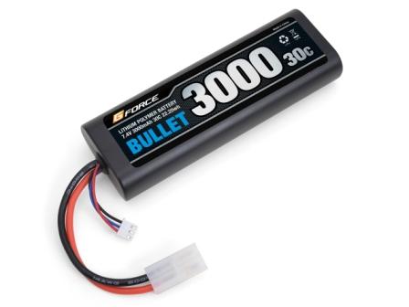 G FORCE　GFG007　　バレットLipo 7.4V3000mAh