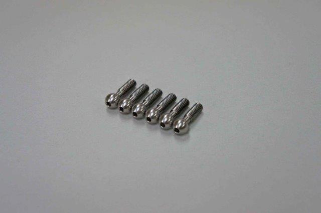 MUGEN／ムゲン　H0187/2　　チタンキングピンボール(6PCS) MRX/MTX