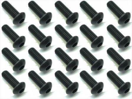 スクエア　NST-308　　スチールヘックスボタンビス 3×8（20本入）