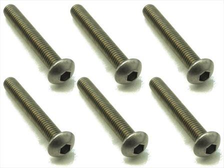 スクエア　NTR-320　　チタンヘックスボタンビス 3×20（6本入）