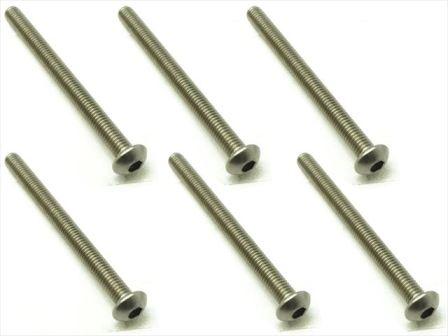スクエア　NTR-335　　チタンヘックスボタンビス 3×35（6本入）
