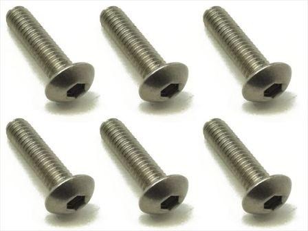スクエア　NTR-415　　チタンヘックスボタンビス 4×15（4本入）