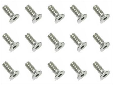 スクエア　SSR-308　　ステンレスヘックス皿ビス 3×8（15本入）
