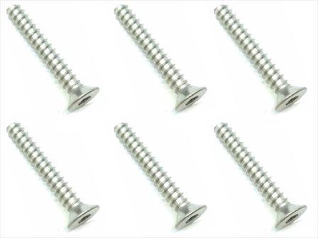 スクエア　STP-320　　チタンヘックス皿タッピングビス 3×20（6本入）