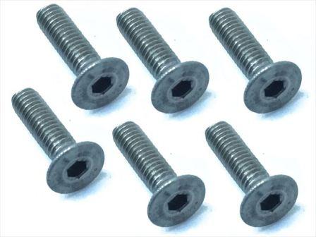 スクエア　STR-2610　　チタンヘックス皿ビス　2.6ｘ10　6本入