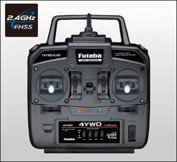 FUTABA　ATTACK 4YWD 2.4GHz T/Rセット(B)