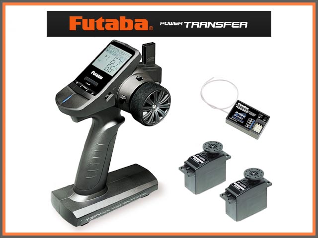 FUTABA　3PV (R203GF/S-U300×2) 2サーボ仕様セット